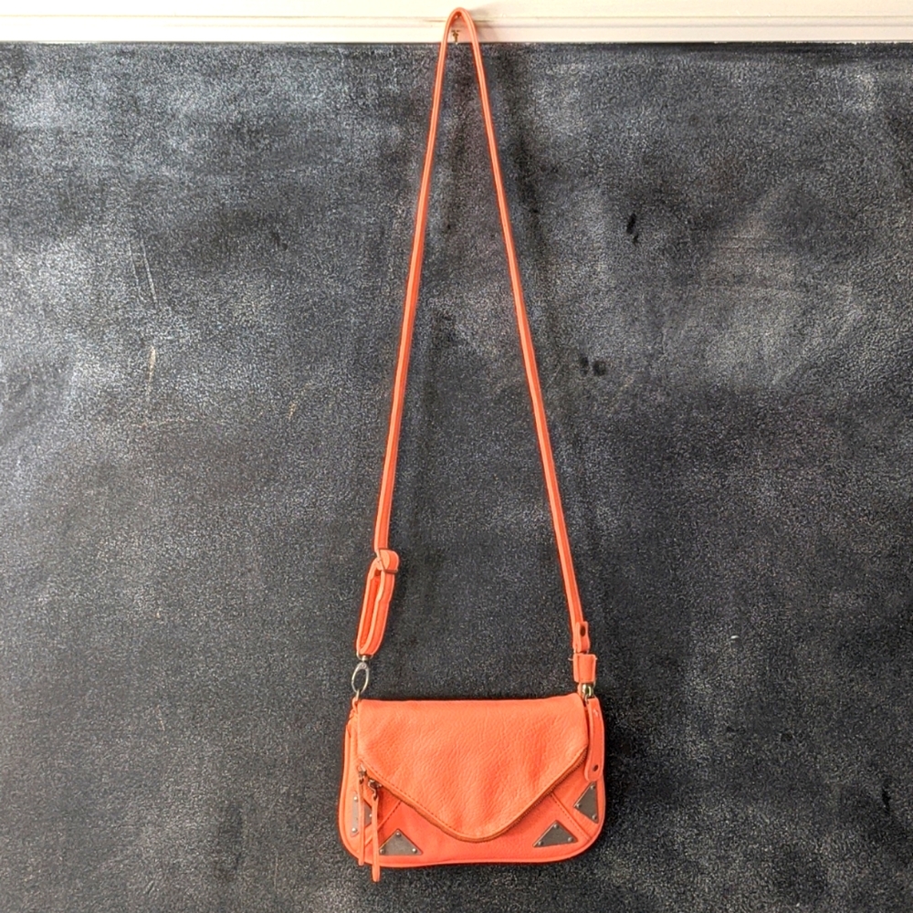 Free People Vegan Leather Boho Crossbody Purse Bag
